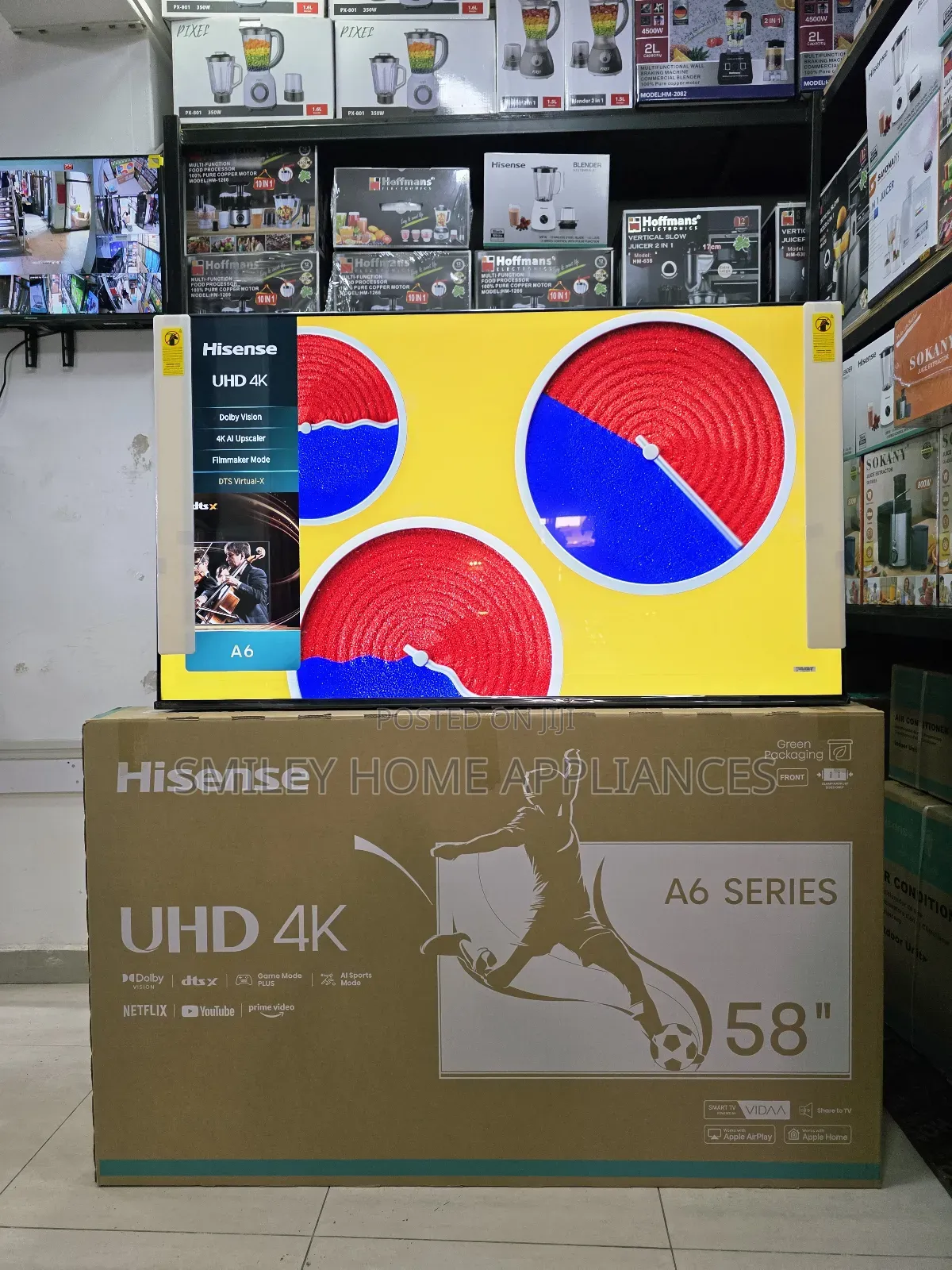 Hisense 58inches Uhd4k A6series Vida Tv on Promotional Offer