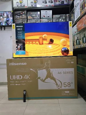 Hisense 58inches Ultra Hd4k Display Smart Tv at 20% Discount