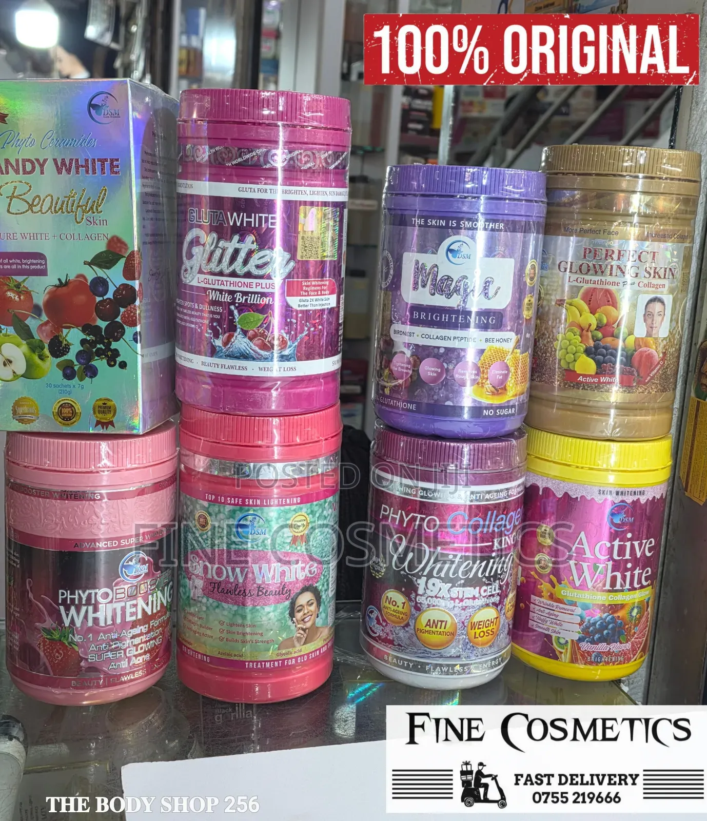Skin Whitening Collagen Powder | Anti-aging With Vitamin C