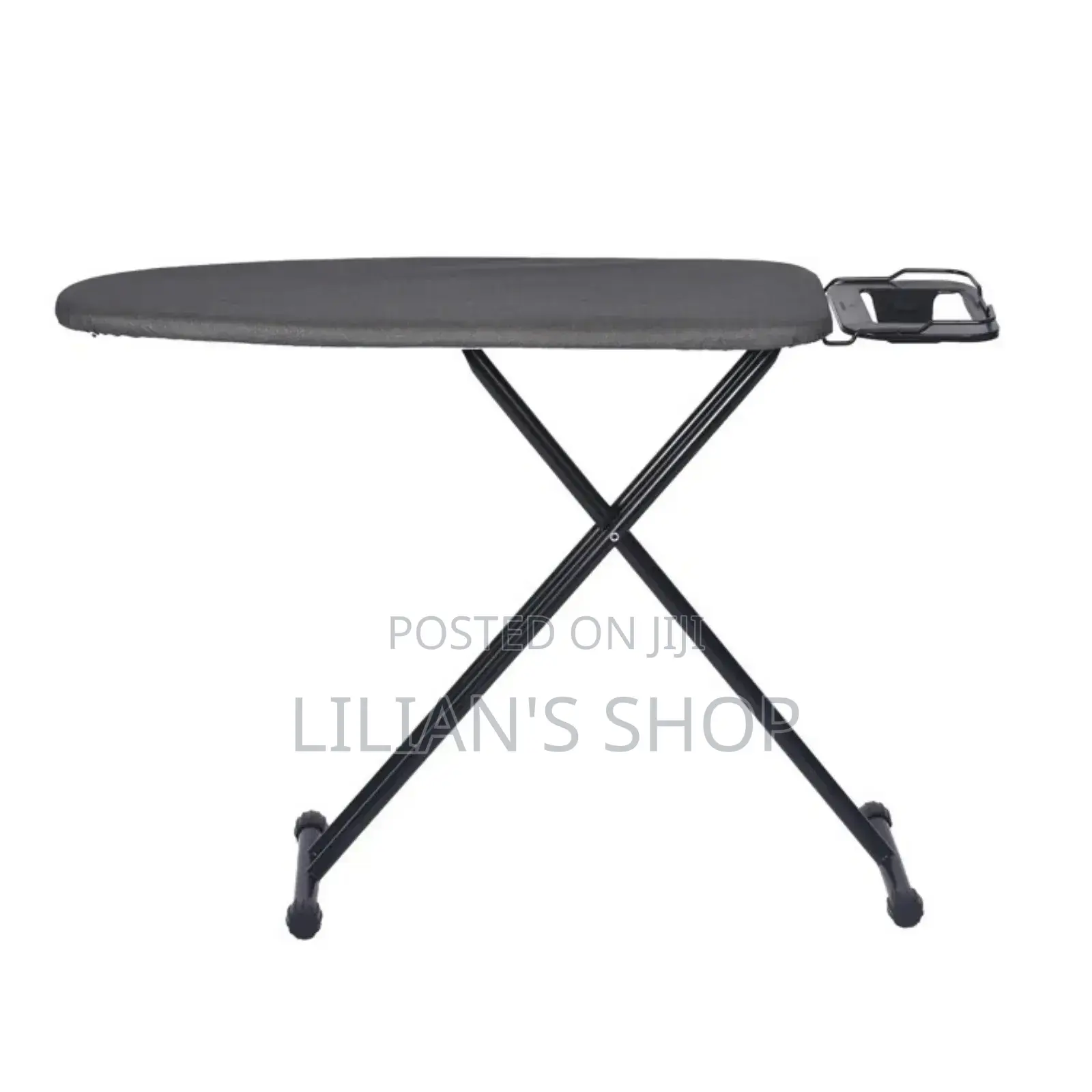 Heat Resistant Fabric Ironing Board With Iron Rest