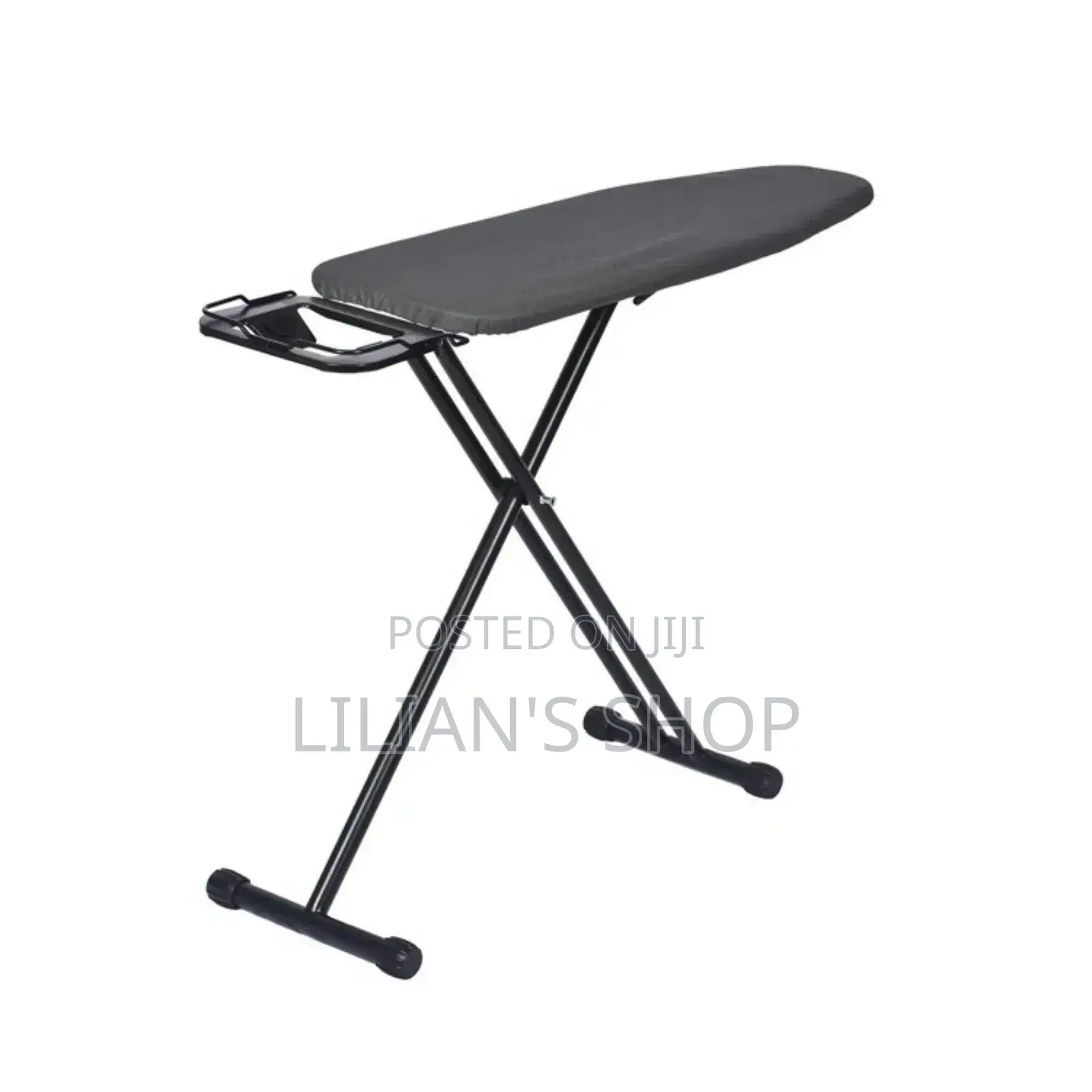 Heat Resistant Fabric Ironing Board With Iron Rest