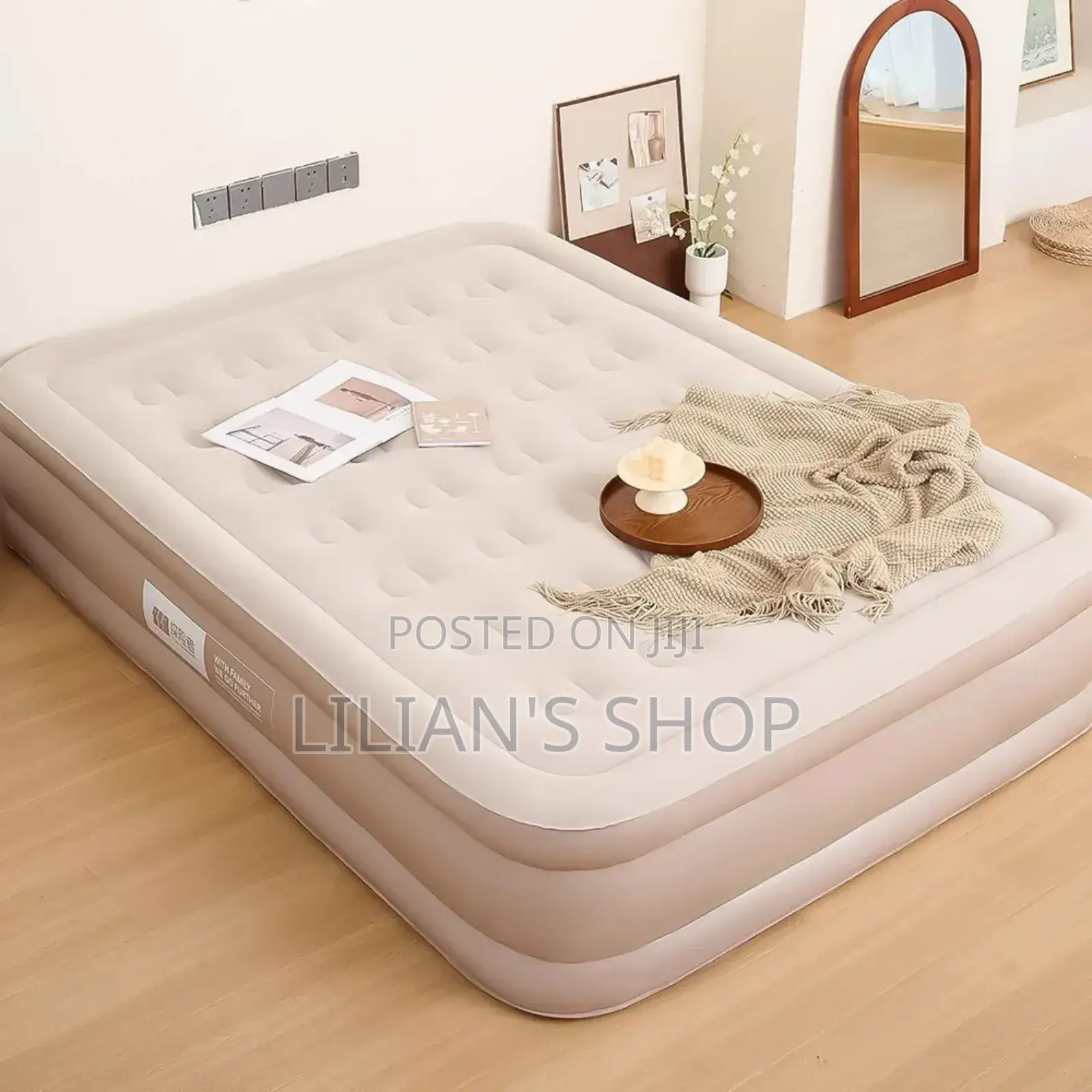 Self Inflated Big Size Air Mattress Bed