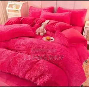 Fluffy Bed Duvet Color Vary 5by6 and 6by6 , 4 Piece