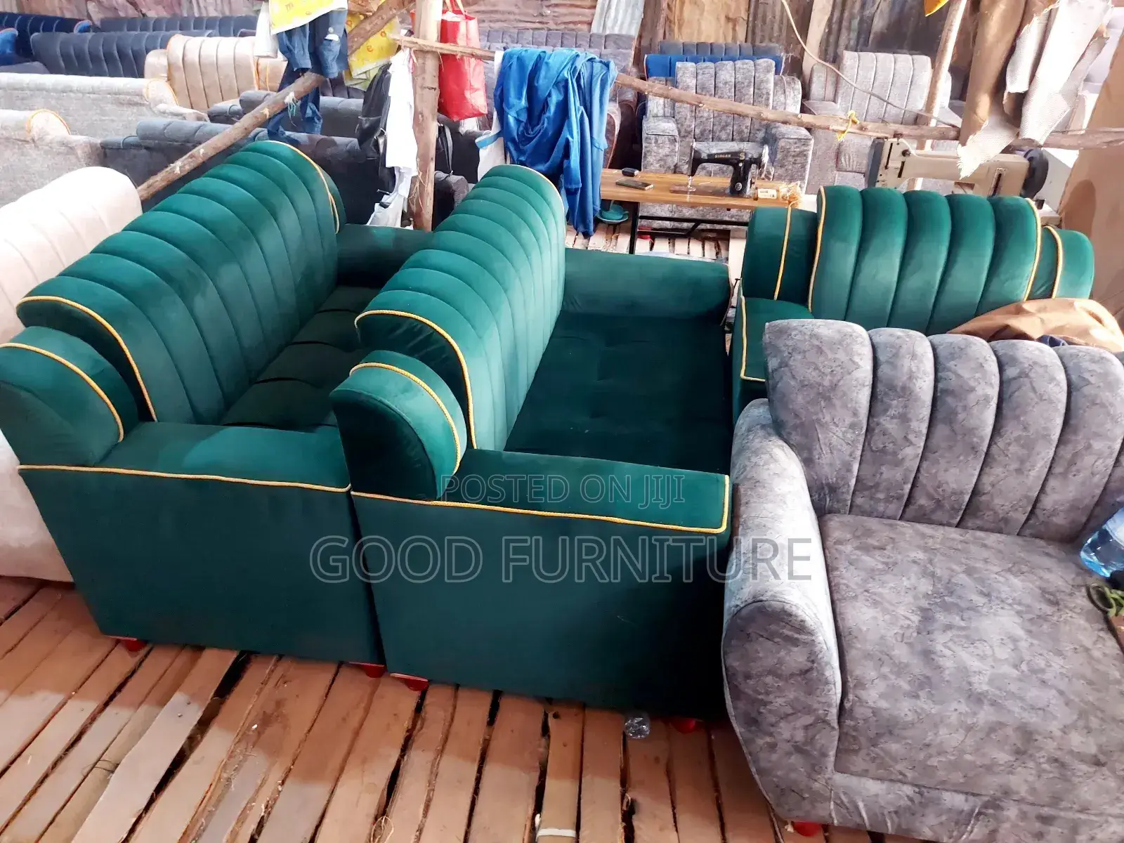 High Density Lovely Five Seaters Sofas