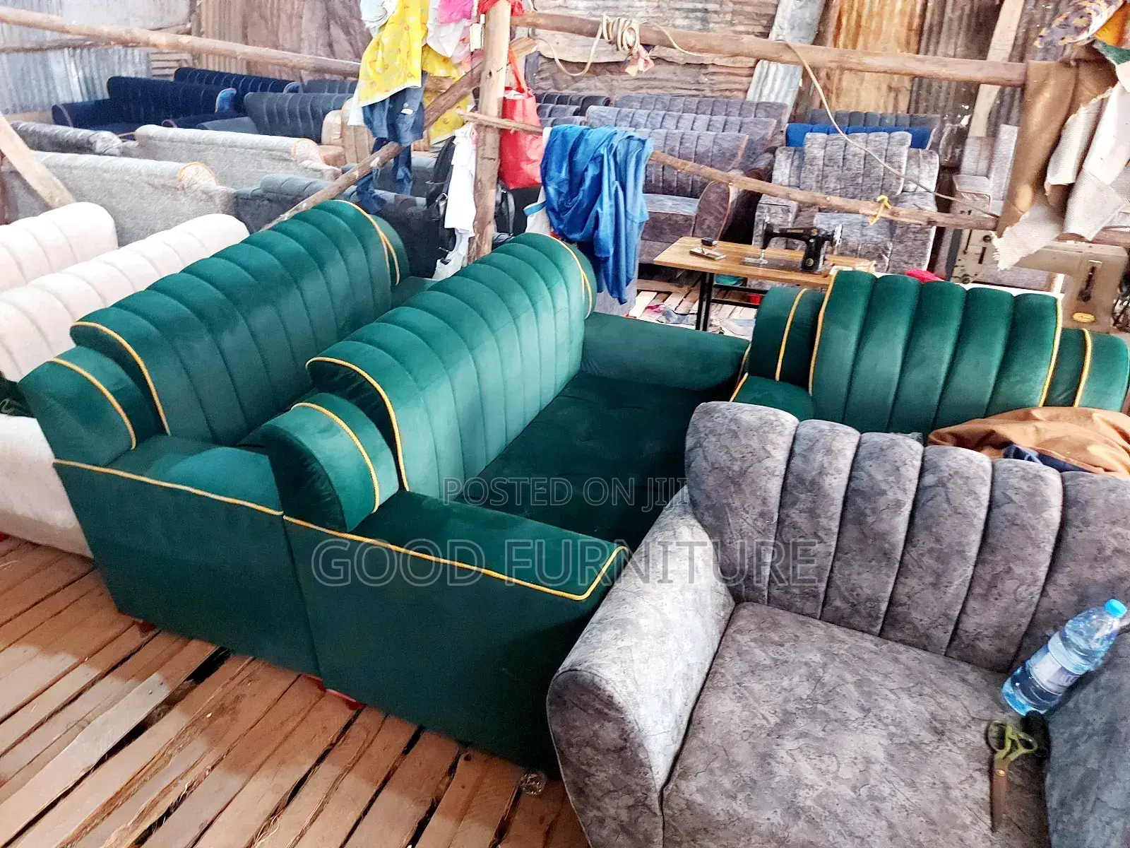 High Density Lovely Five Seaters Sofas