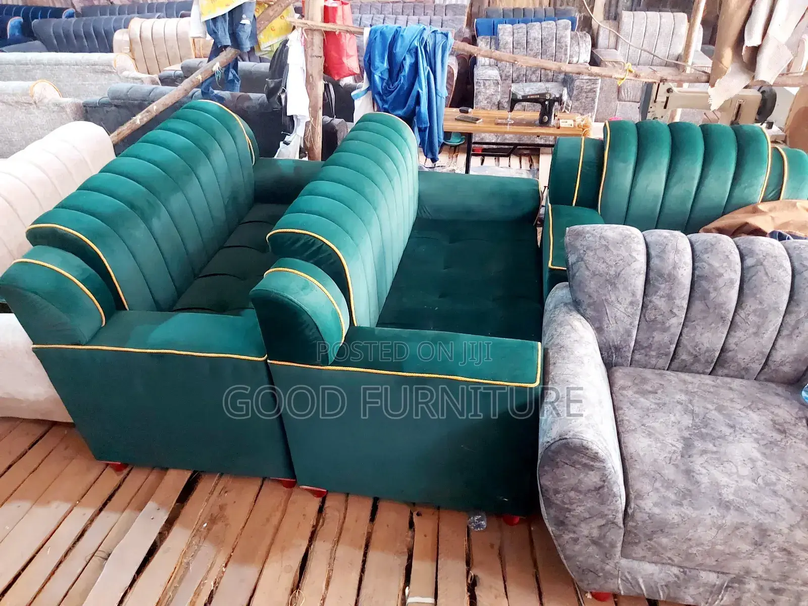 High Density Lovely Five Seaters Sofas