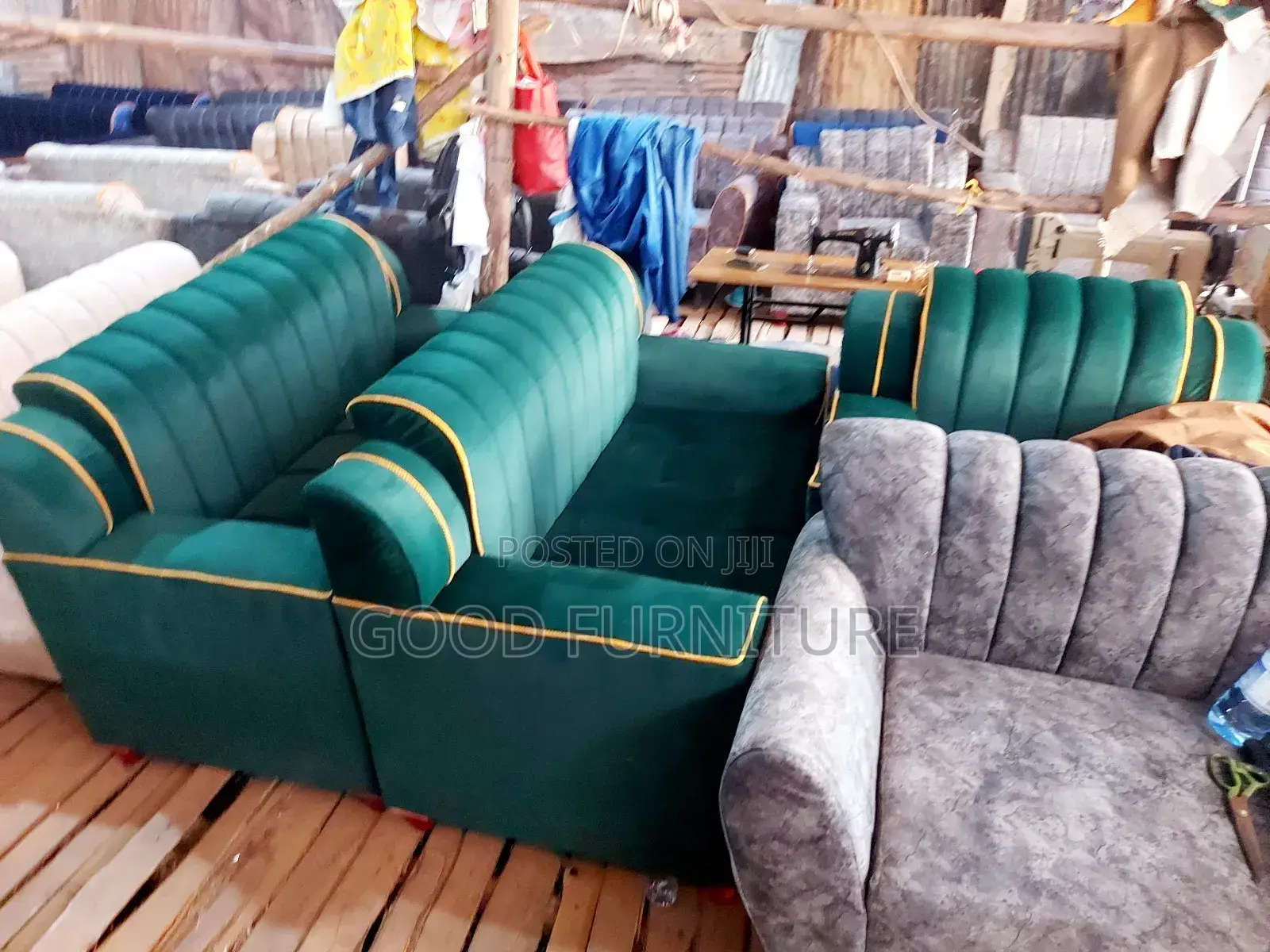High Density Lovely Five Seaters Sofas