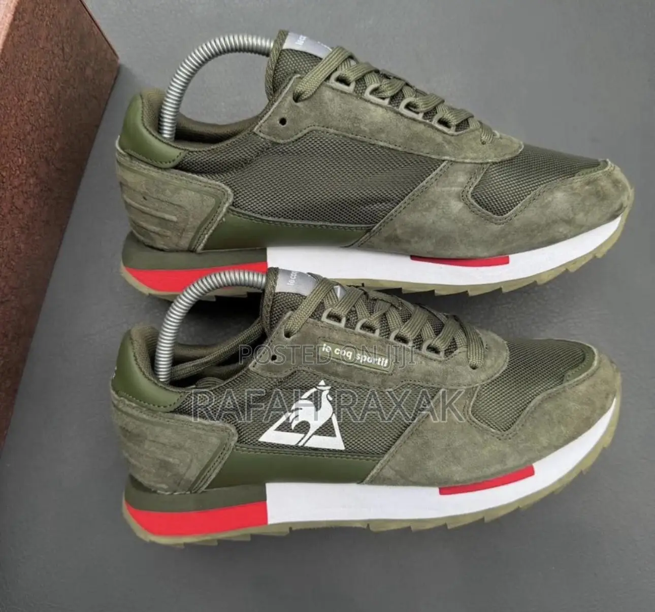 Original Men’S Green Le Coq Sportif Sneakers