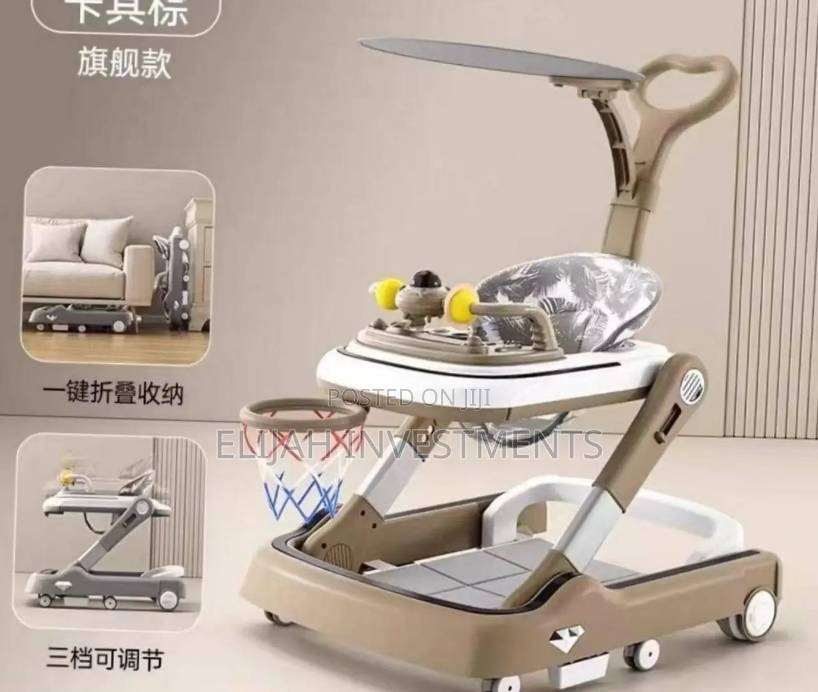 3in1 Multifunction Baby Walker(Walking Assistant)
