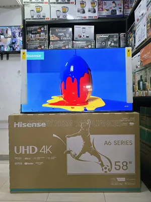 Newly Discounted 58inches Hisense A6 Series Vidaa Smart Tv