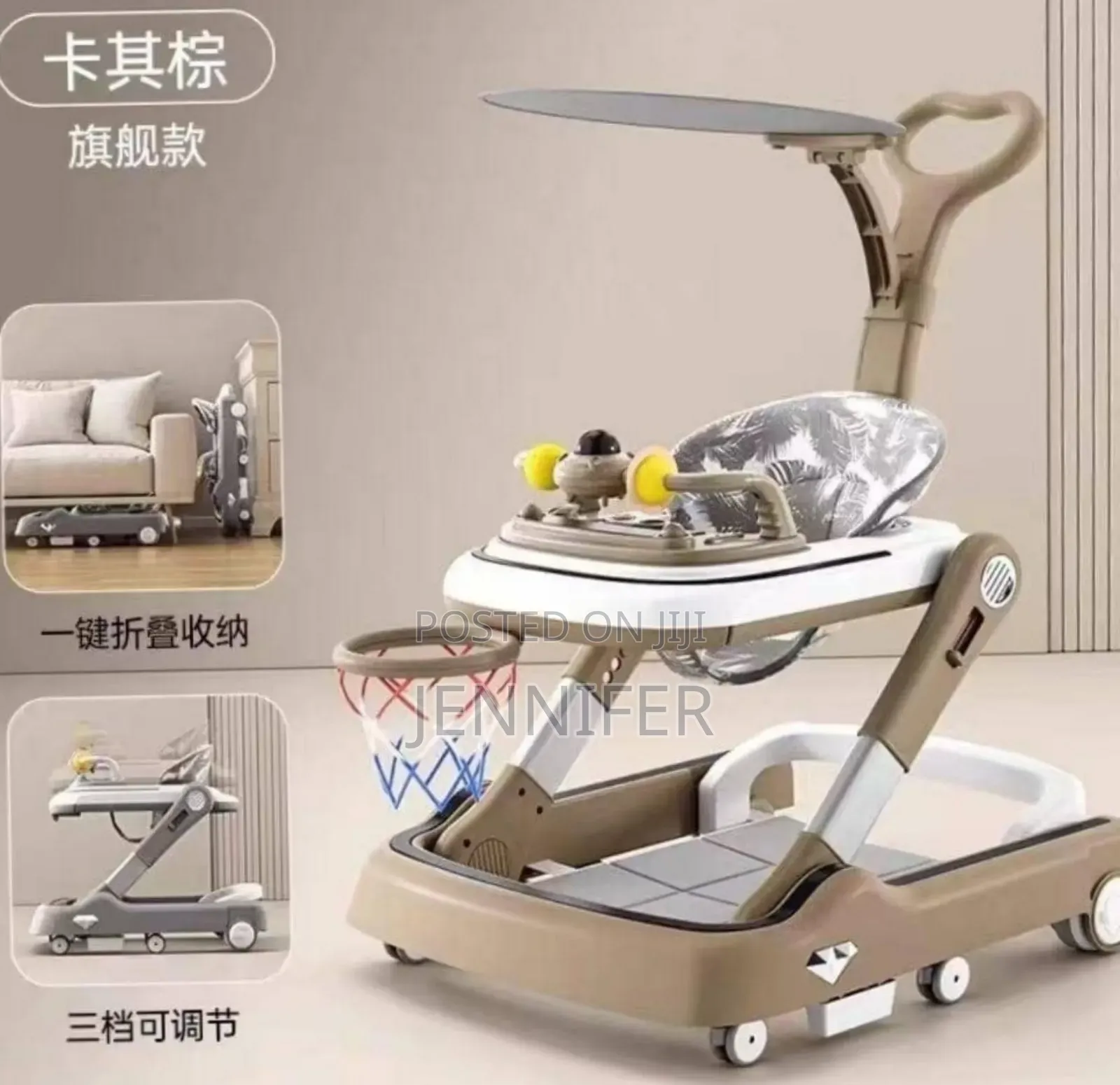 3in1 Multifunction Baby Walker(Walking Assistant)