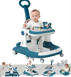 4 in 1 Baby Walker With Wheels