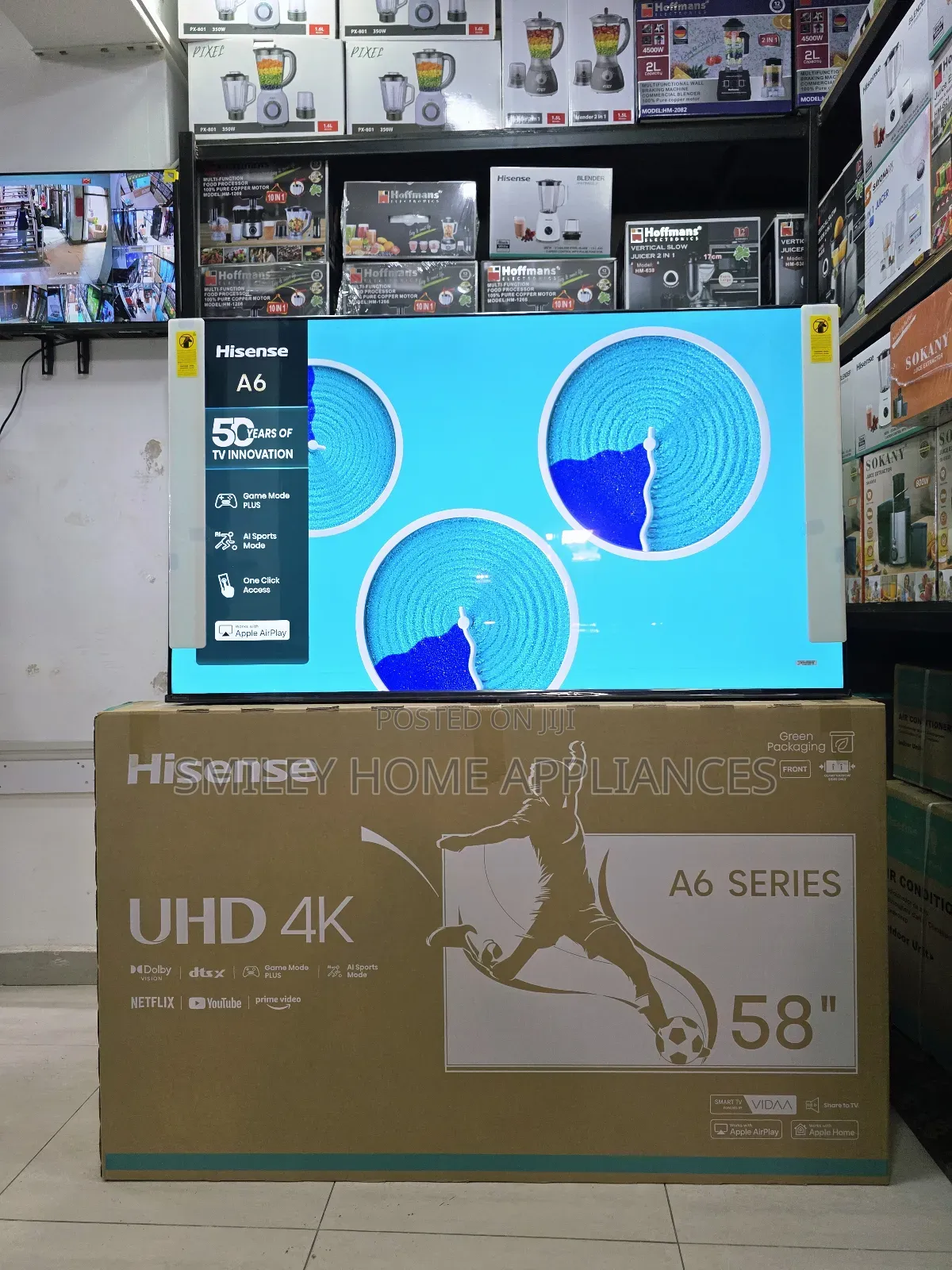 Discounted 58inches Hisense Uhd-4k Vidaa Smart Tv @ Discount
