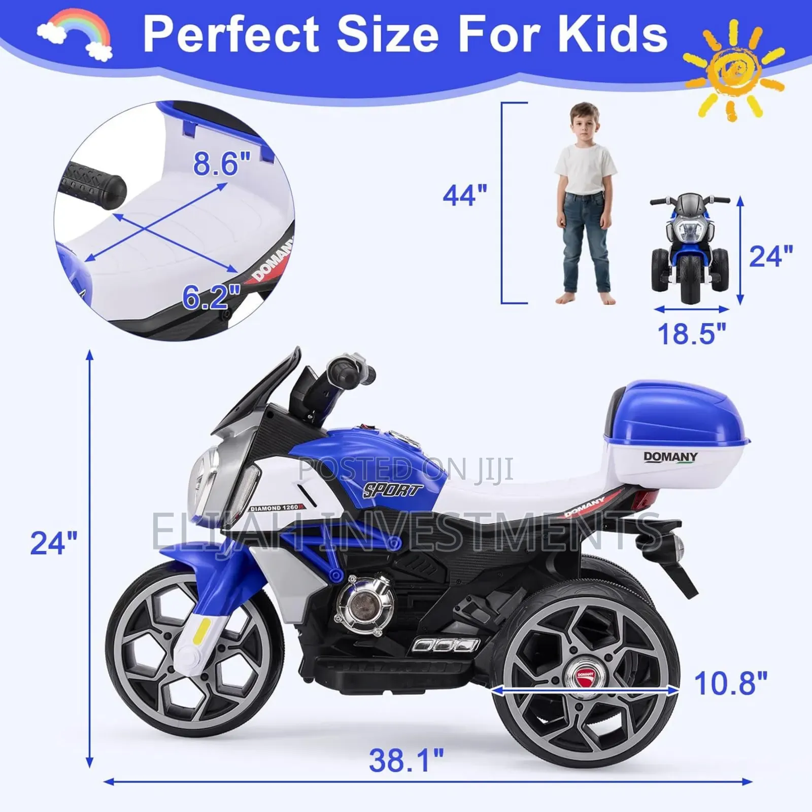 6v Kids Electric Motorcycle
