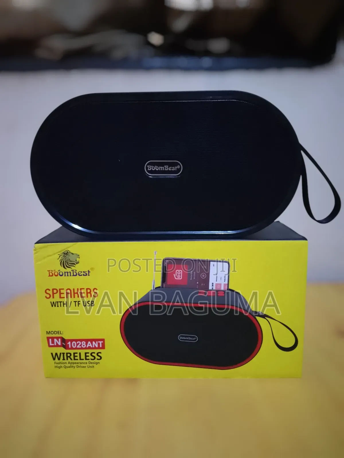 Super Bass Boombest Wireless Radio Speaker - Ln1028ant