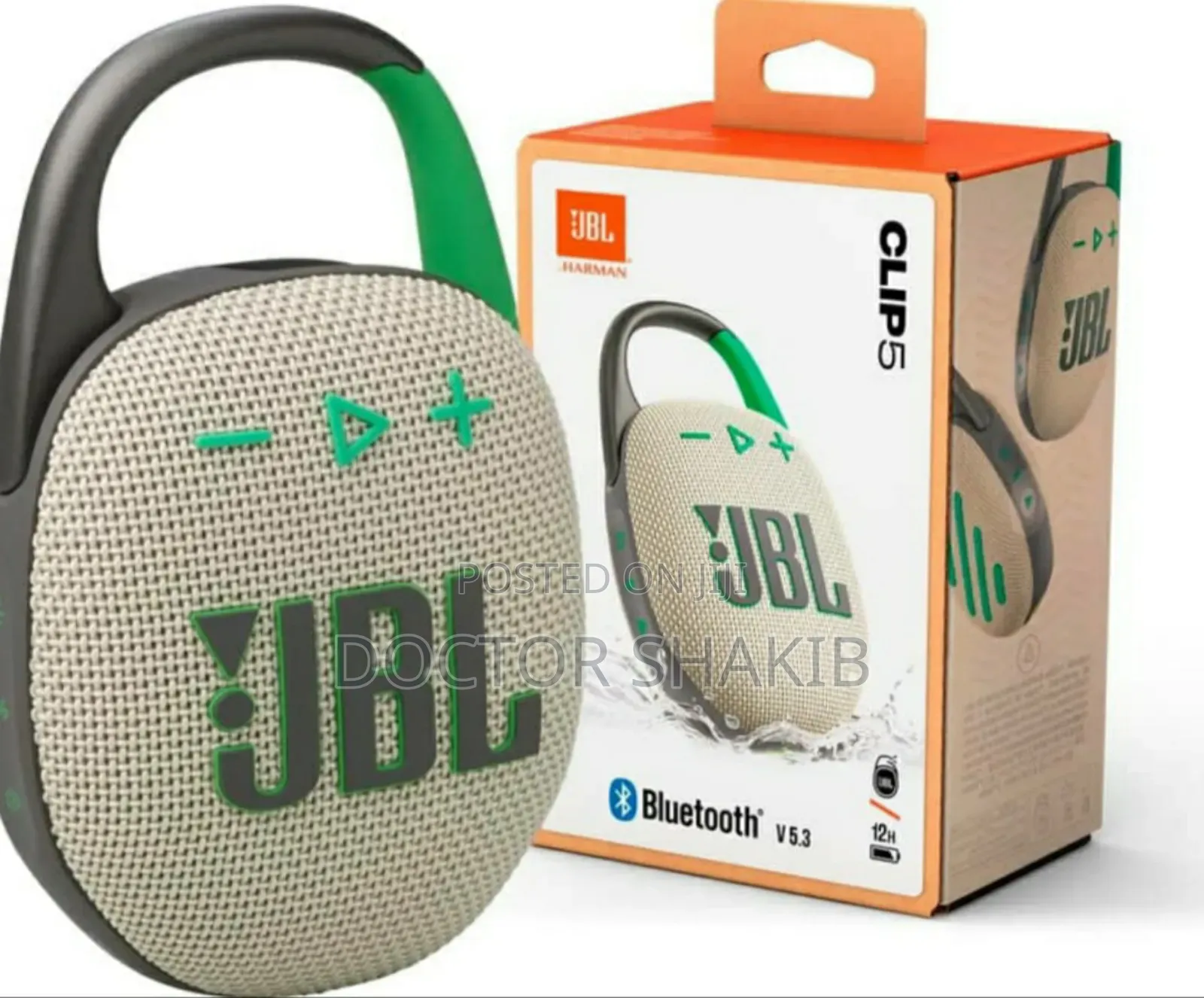 High Quality JBL Clip 5 Auracust Speaker