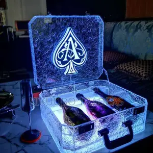 Led Champagne Bottle Presenter, Champagne Bottle Presenter