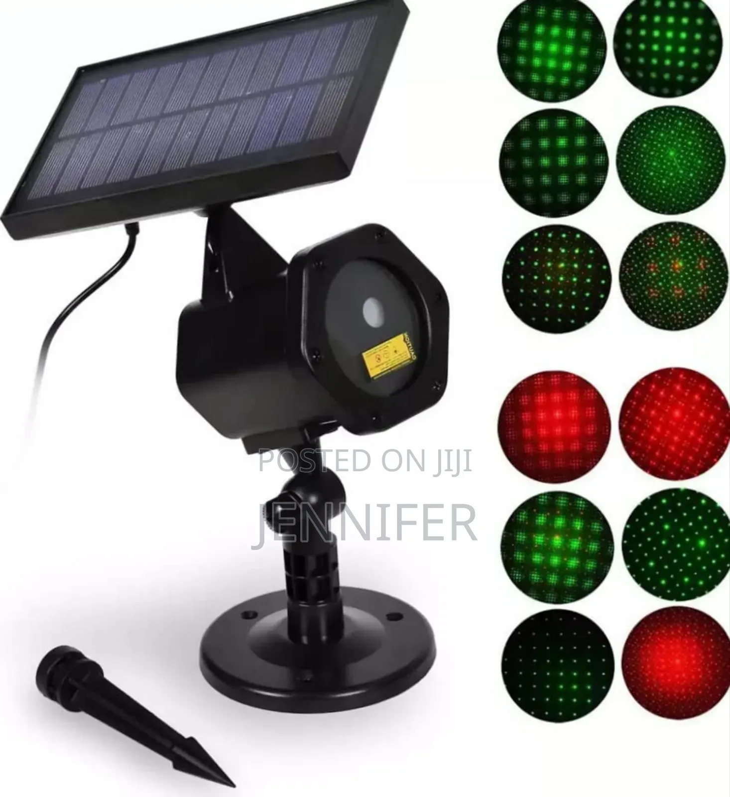 Outdoor Solar Laser Light