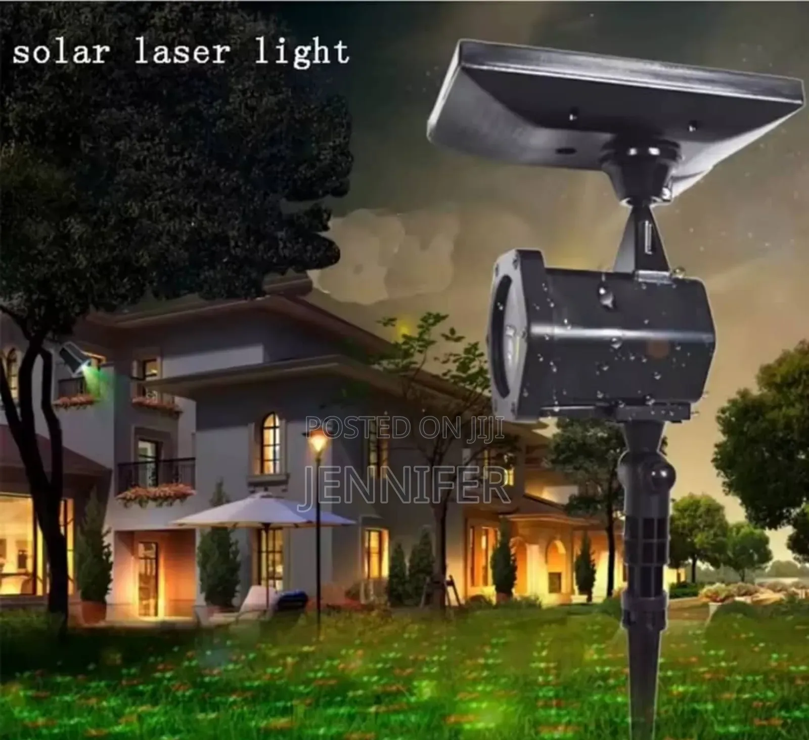 Outdoor Solar Laser Light