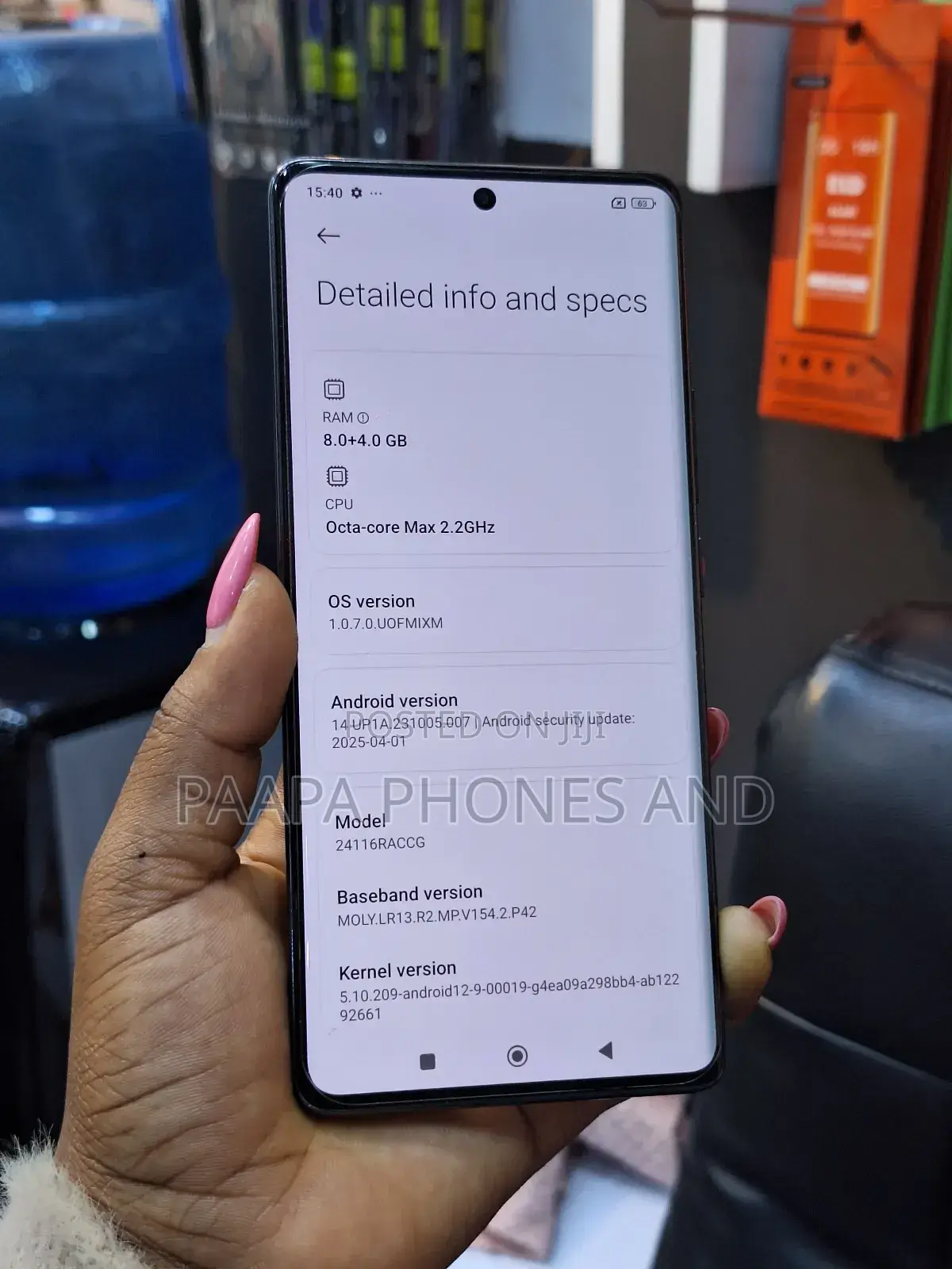 Xiaomi Redmi Note 14 Pro 256 GB Black