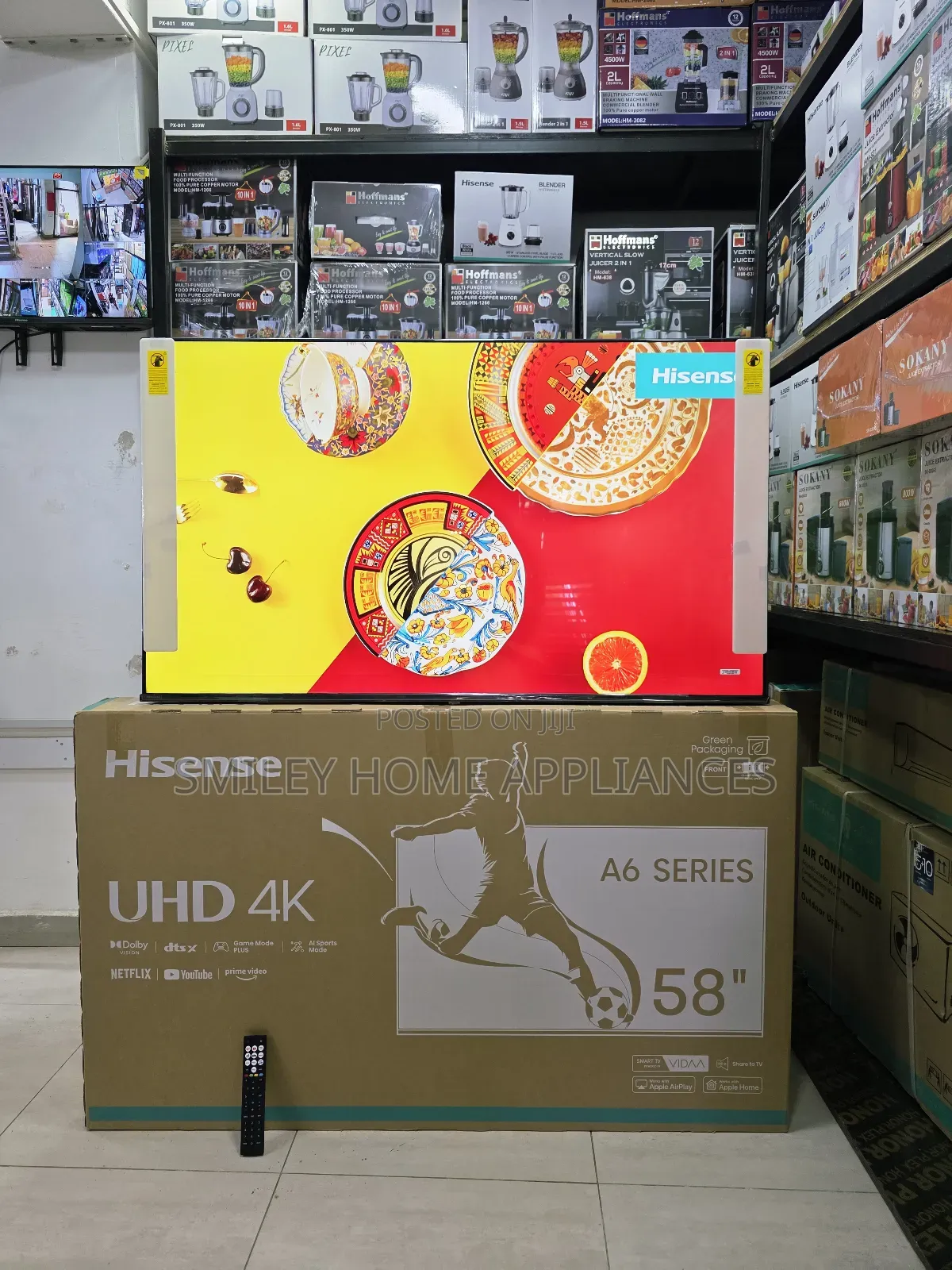 Hisense 58inches 58a6ns Vidaa Smart Tv Udh4k at Discount Price