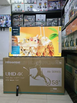 Newly Restocked Hisense 58inches Ultra Hd- Vidaa Smart Tv