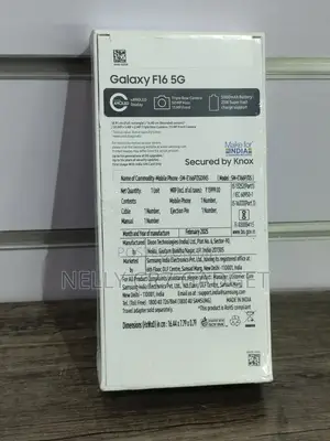 New Samsung Galaxy F16 128 GB Black