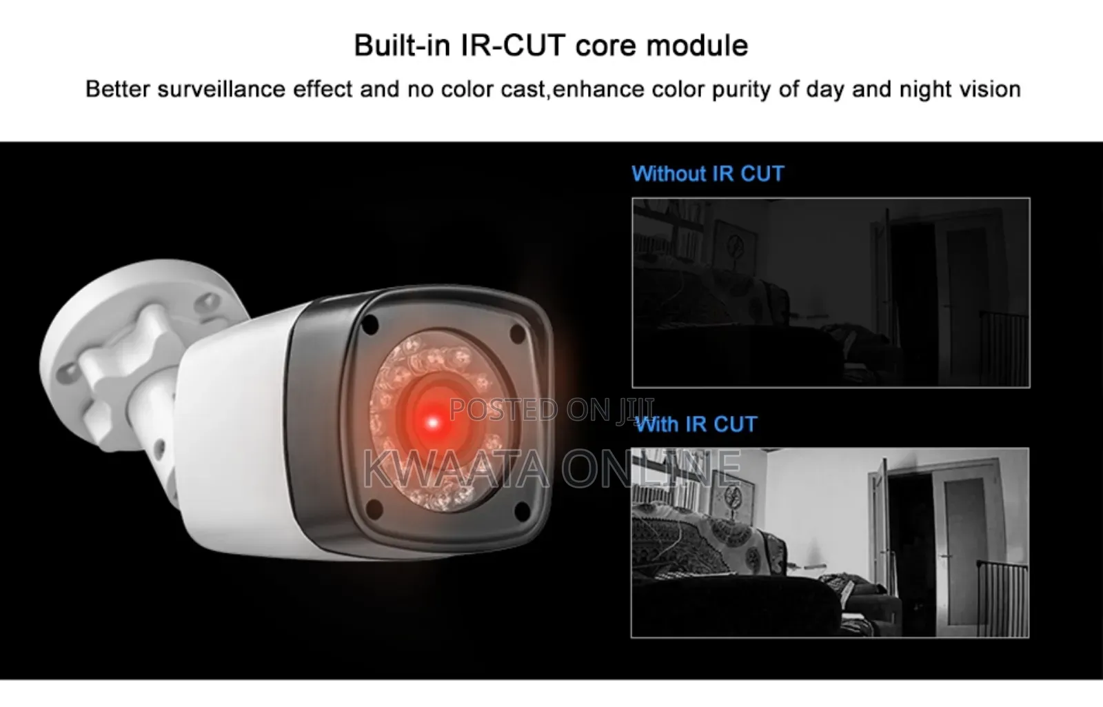 Video Surveillance Kit Dvr 4 Full Cctv Ahd Cameras