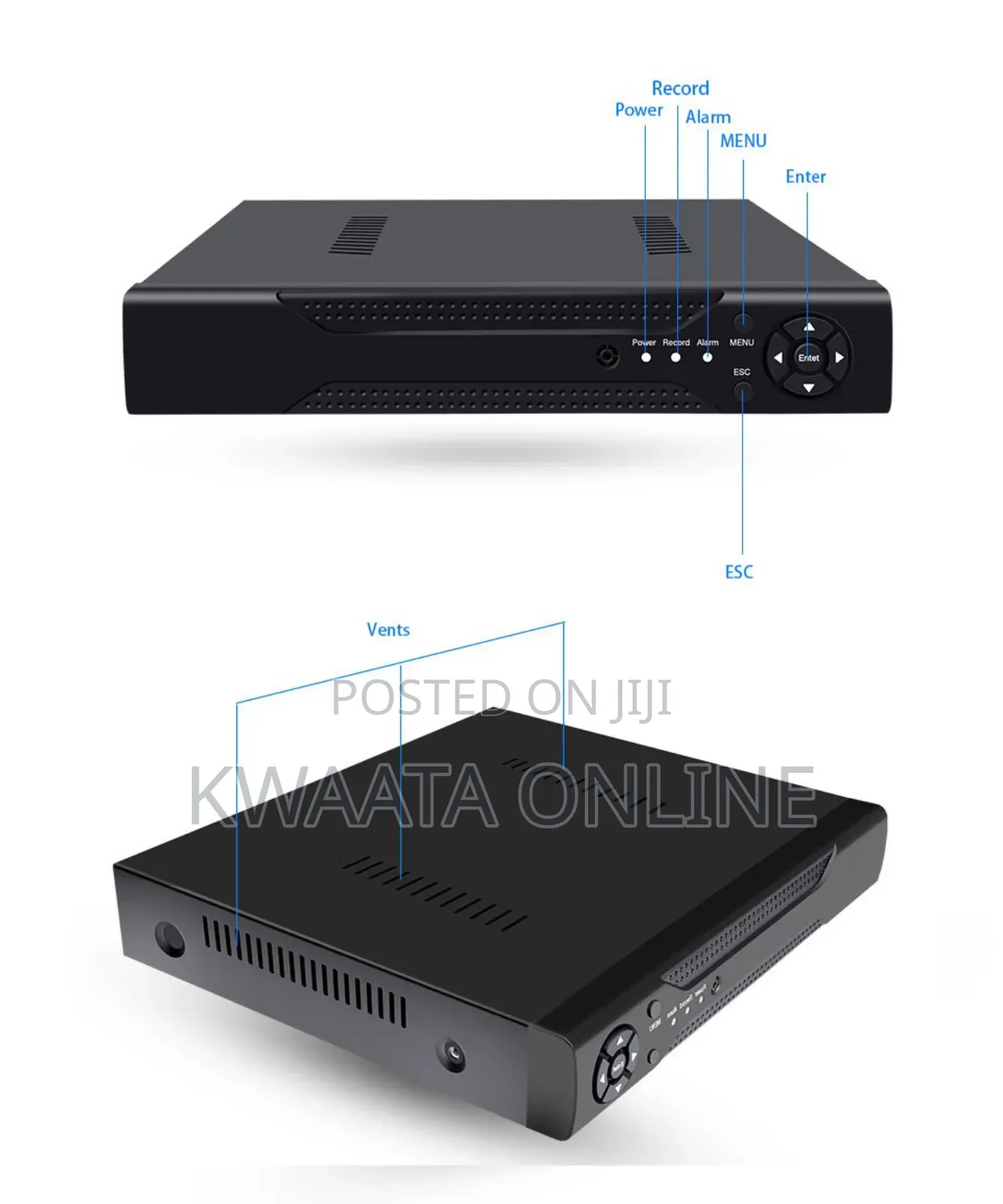 Video Surveillance Kit Dvr 4 Full Cctv Ahd Cameras