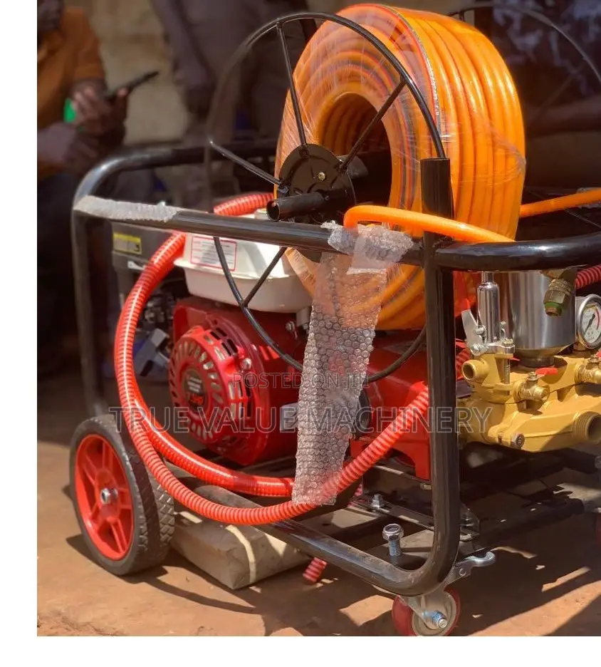 High Pressure Sprayer Machine 7.5hp Petrol + 50m Hose