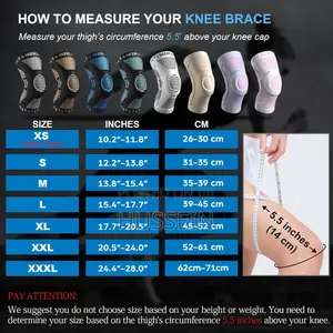 Photo - Neenca Professional Knee Brace,Compression Knee Sleeve