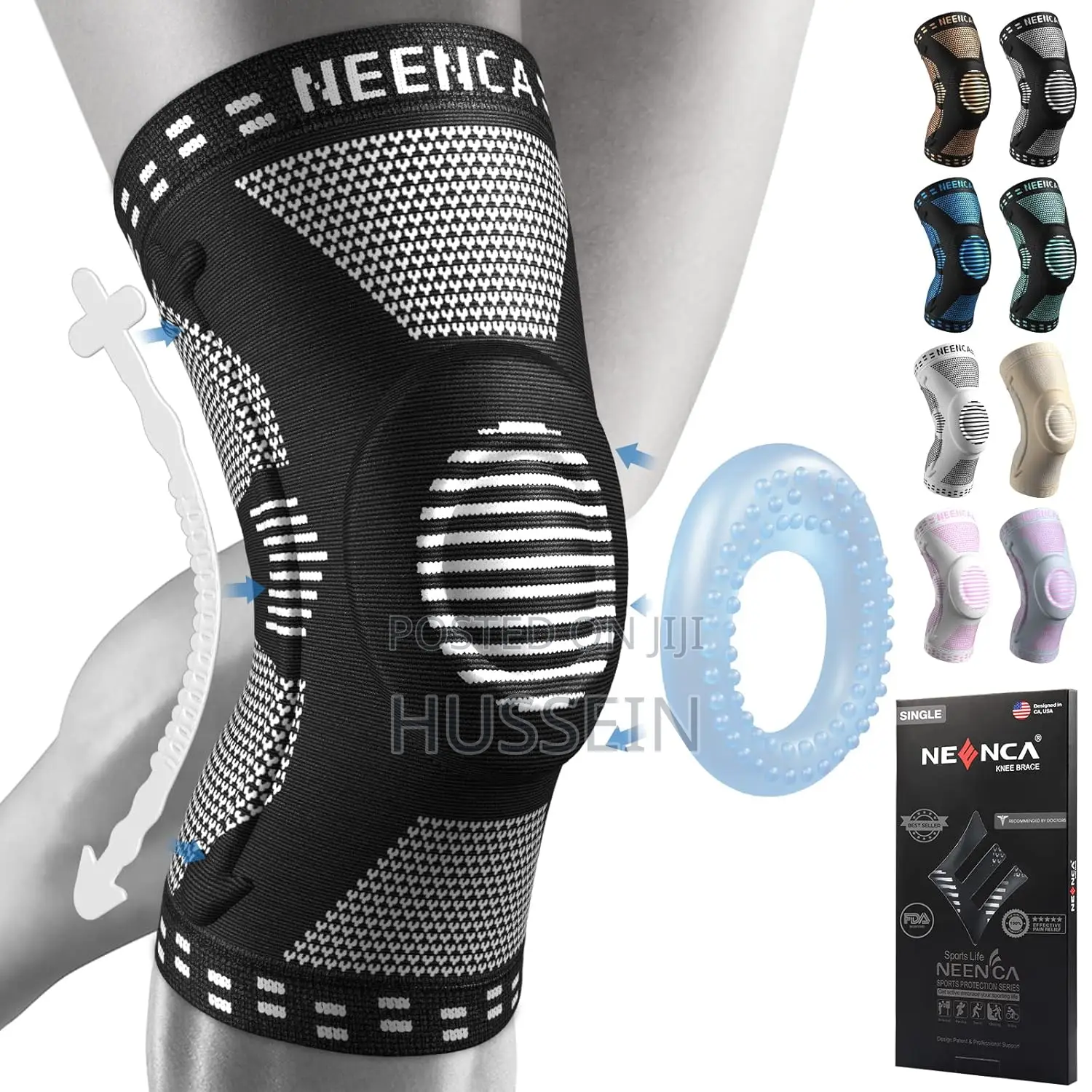 Neenca Professional Knee Brace,Compression Knee Sleeve