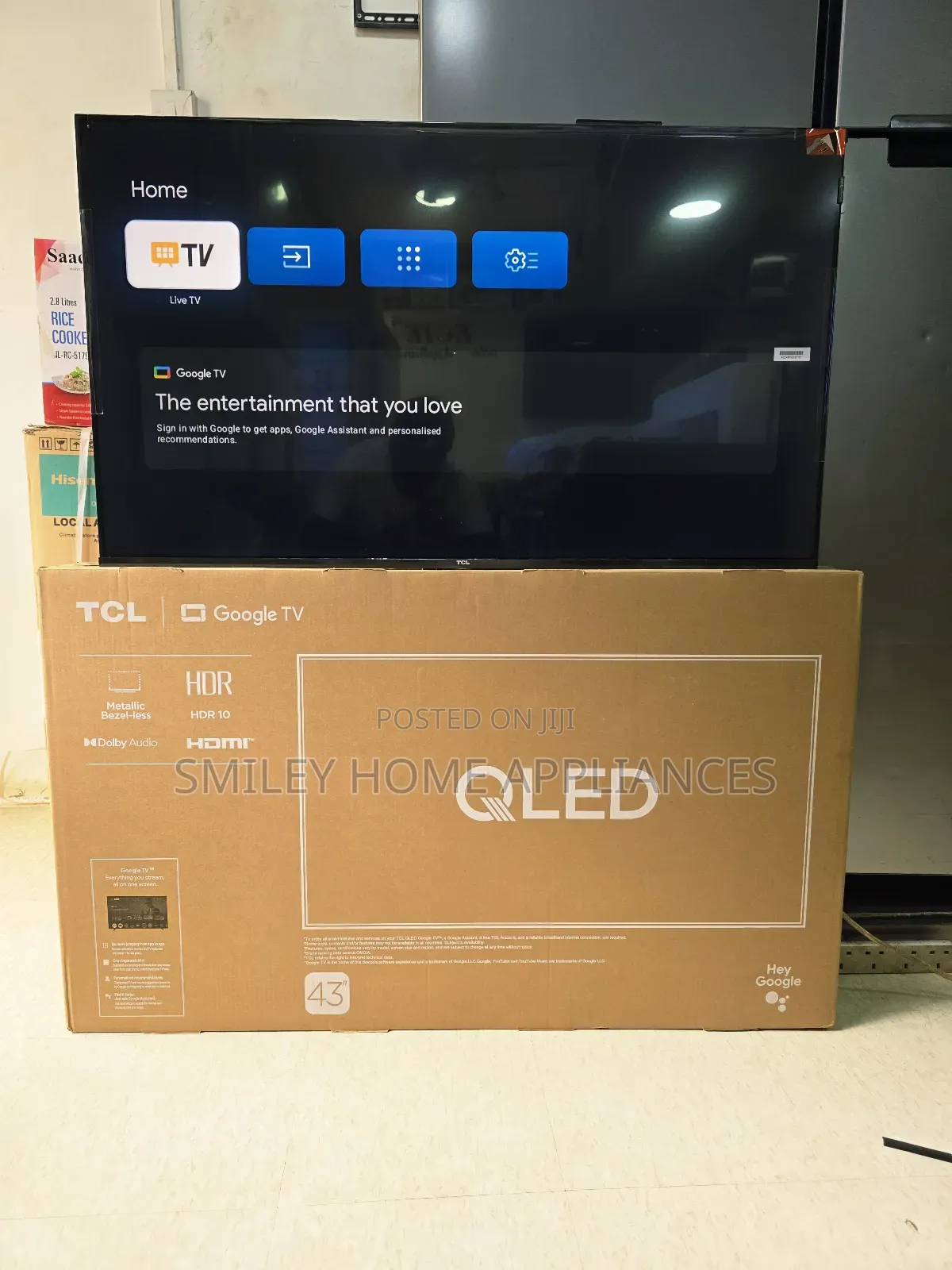 20% Discount Price on TCL 43inches Qled Entry Level Googletv