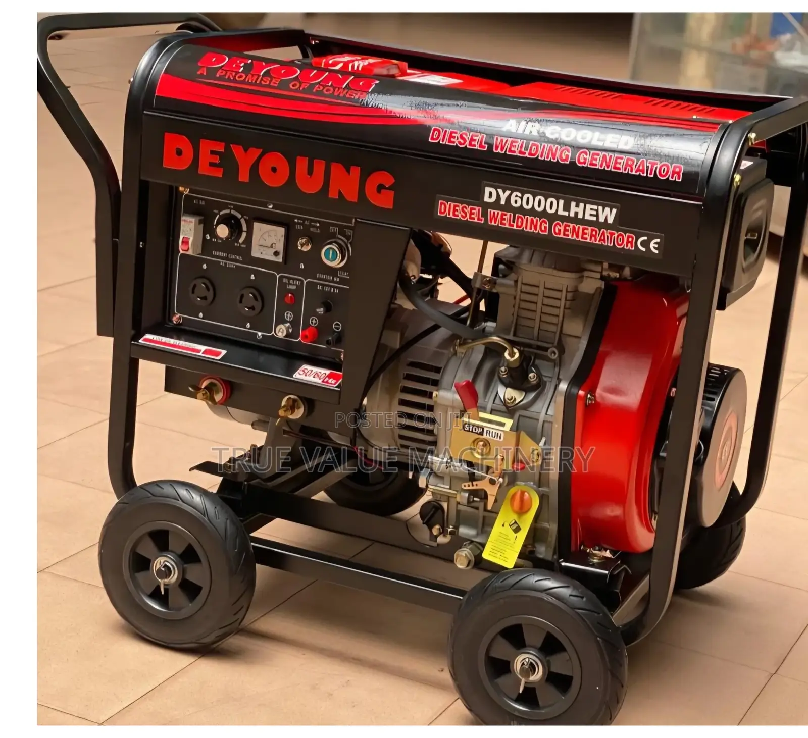 Welder Generator Diesel Powered 7kva 210