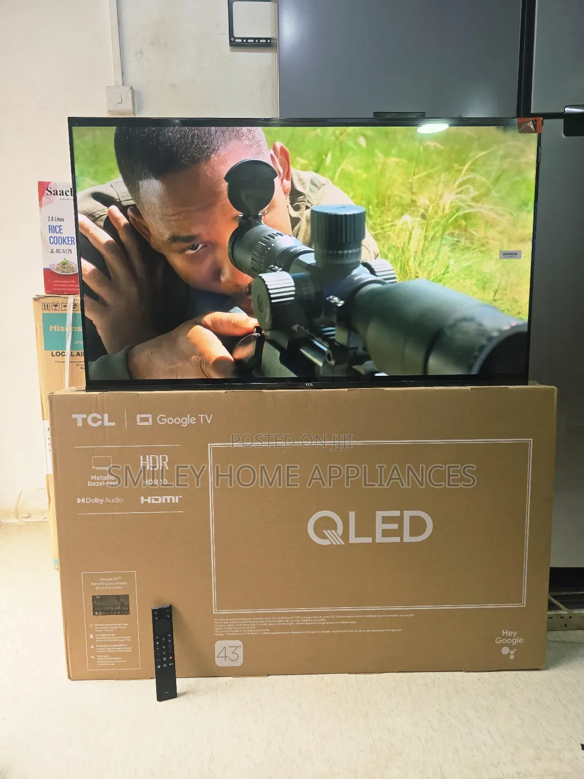 Brand New TCL QLWD Series 43inches Google Pro Android Tv