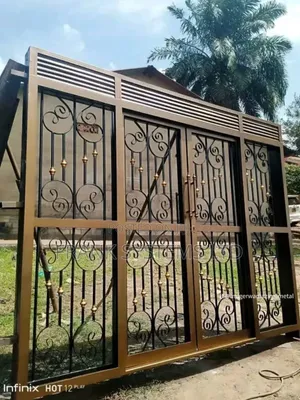 Sliding Metallic Door in Uganda