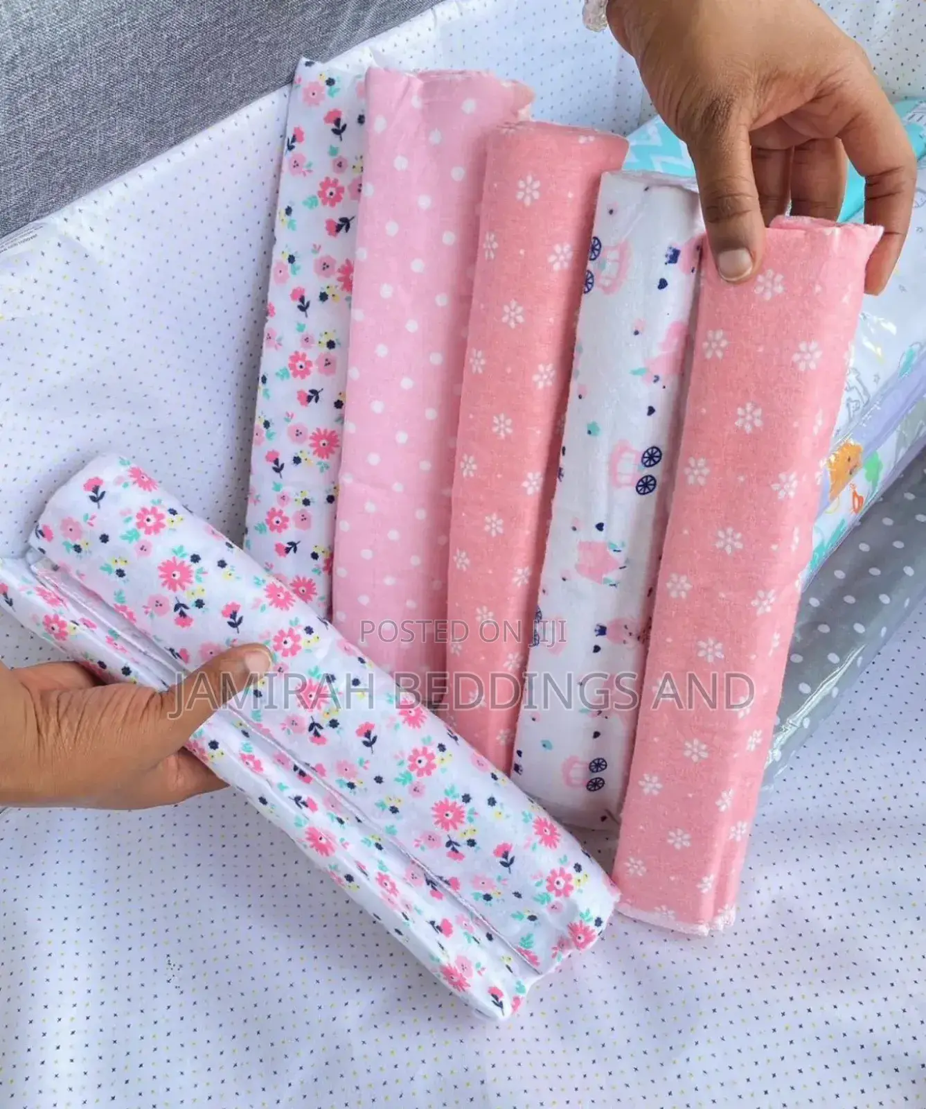 6 Piece Cotton Baby Bed Sheets