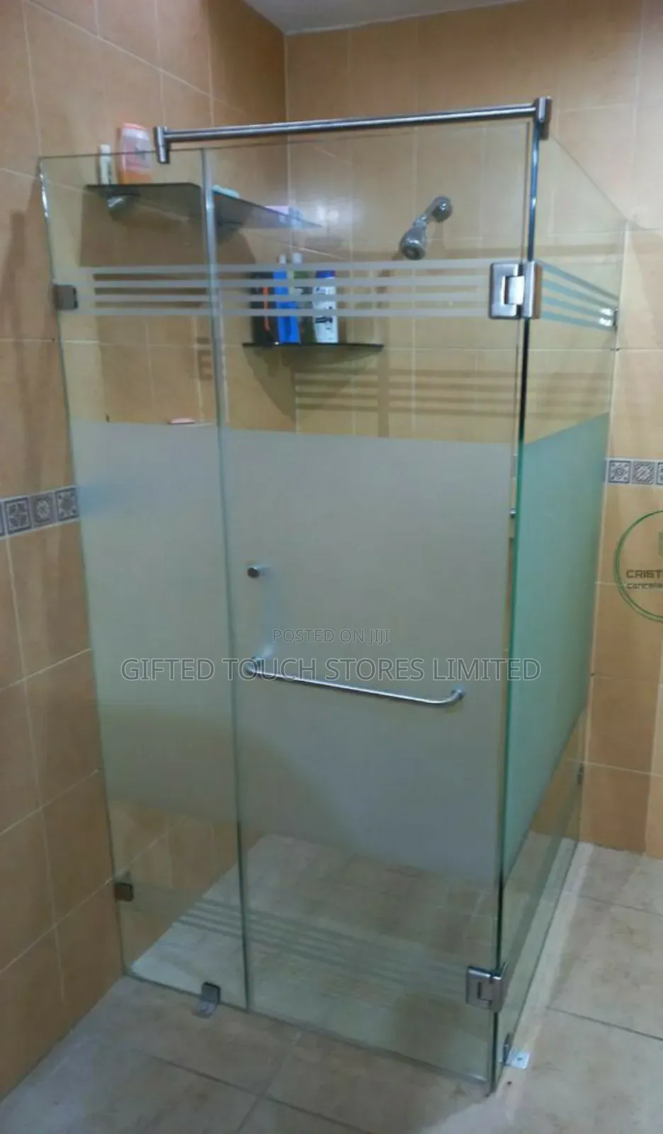 L- Shaped Shower Cabin