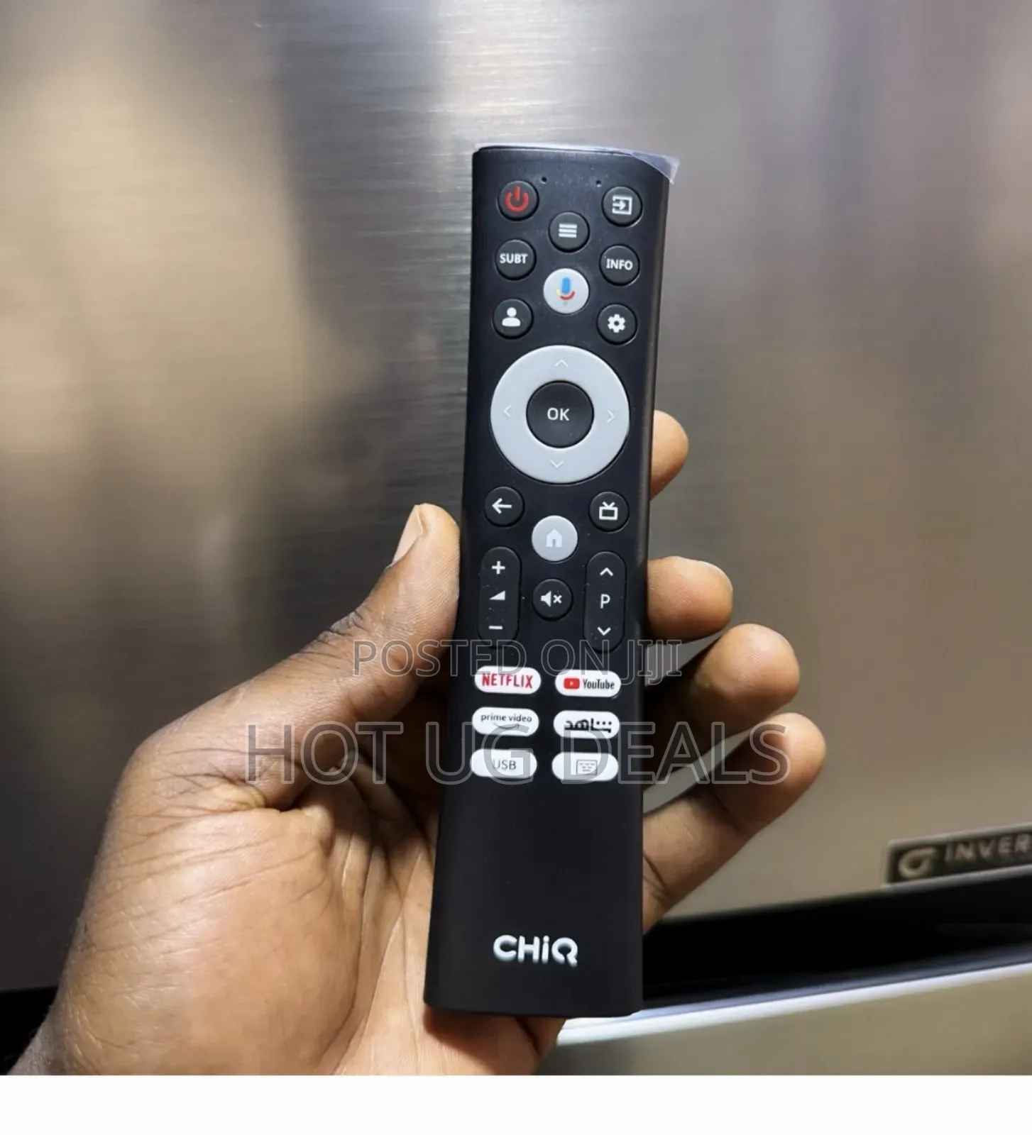 Chiq 55 Inch Qled Uhd 4k Smart Android Google Tv - Black