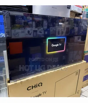 Chiq 55 Inch Qled Uhd 4k Smart Android Google Tv - Black