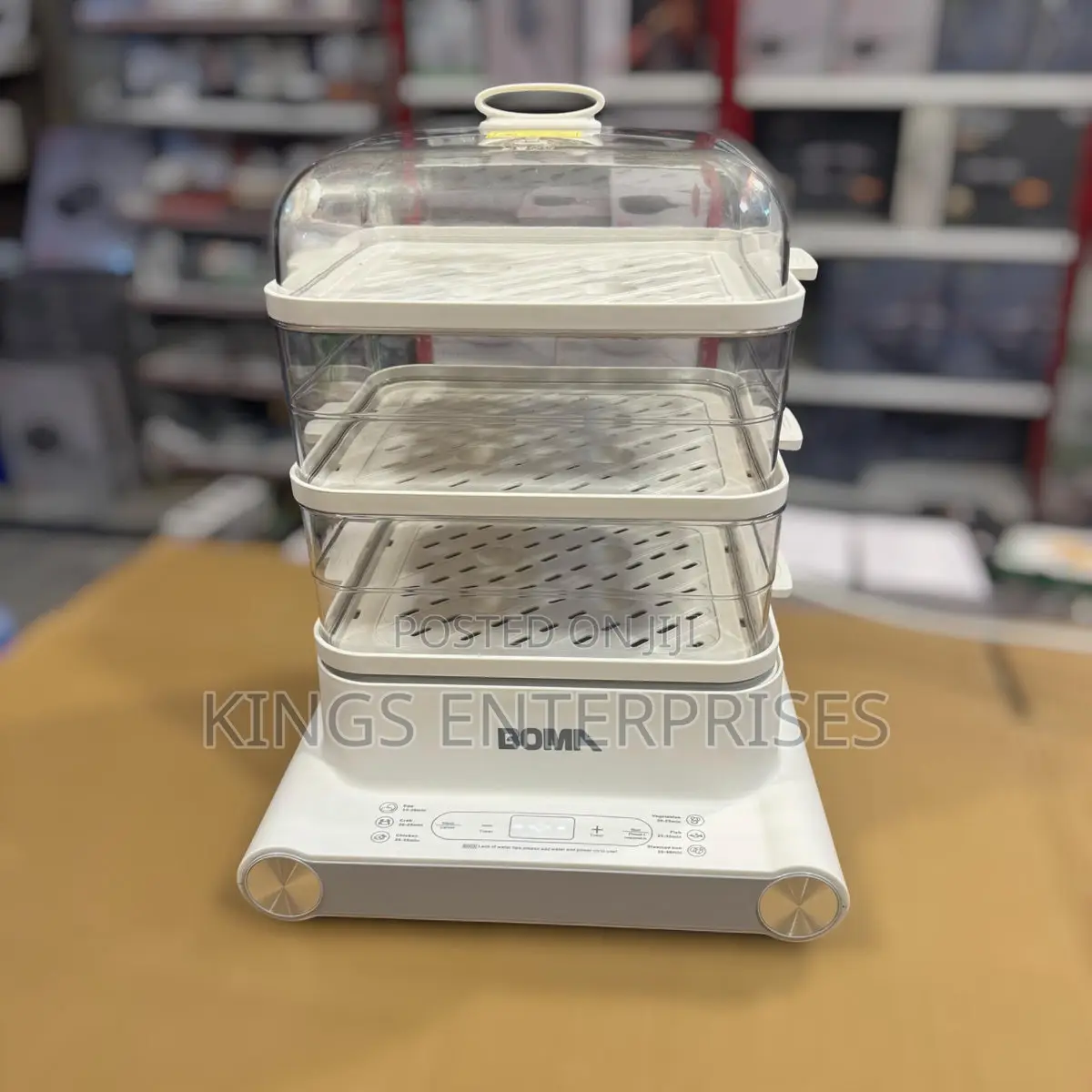 3-Tier Food Steamer