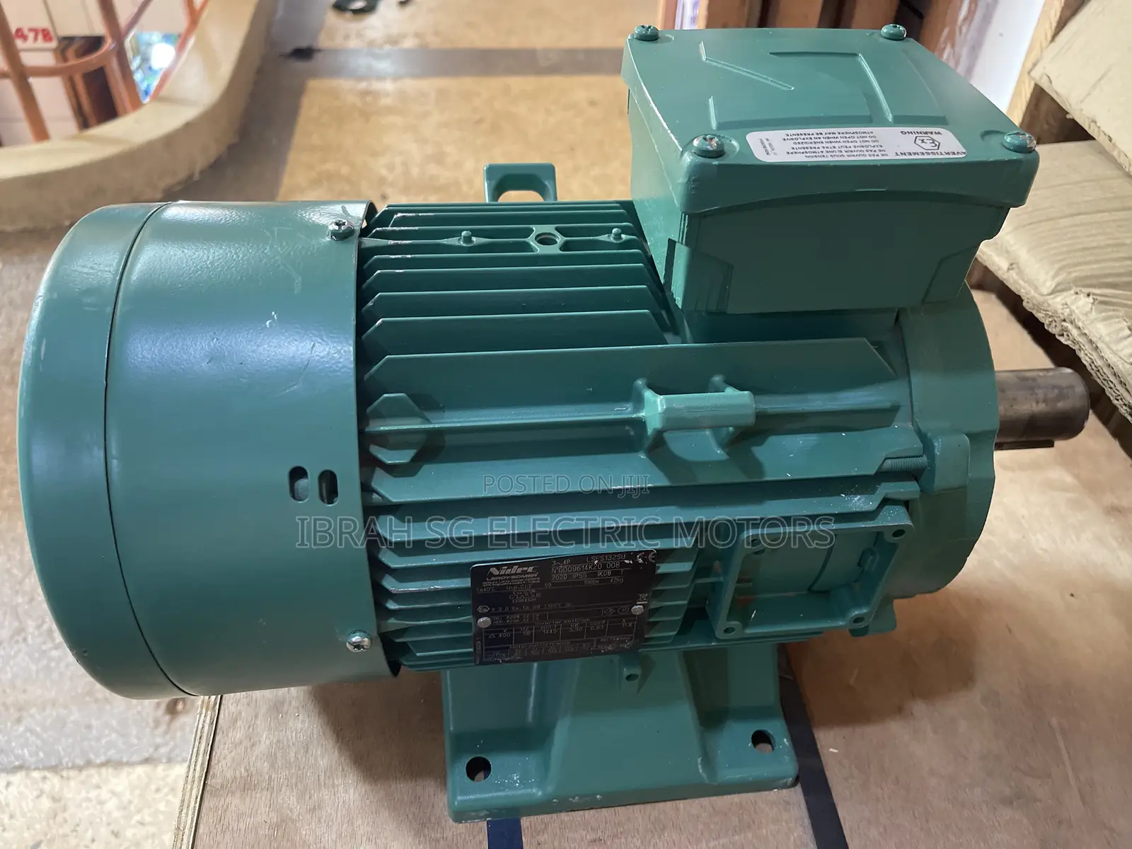 Three Phase 7.5hp Motor 1445rpm