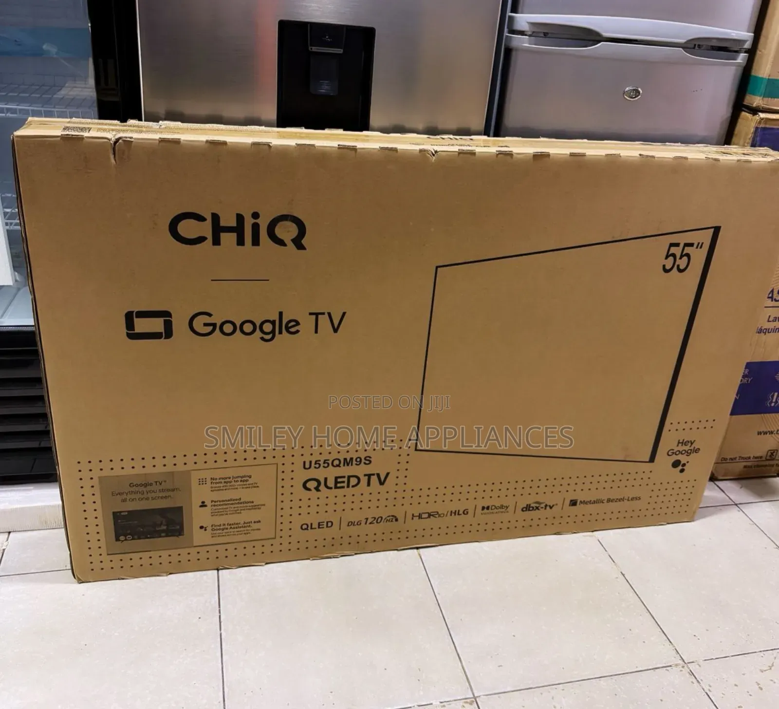 20% Discount Price on Chiq 55inches Qled4k Google Android Tv