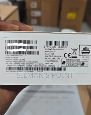 New Huawei Pura 80 Ultra 512 GB Black