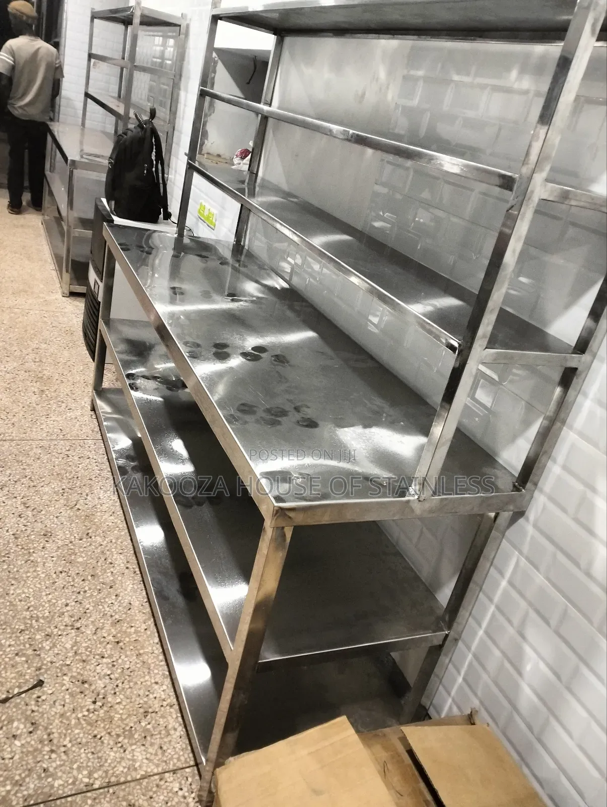 Commercial Stainless Steel Working Table
