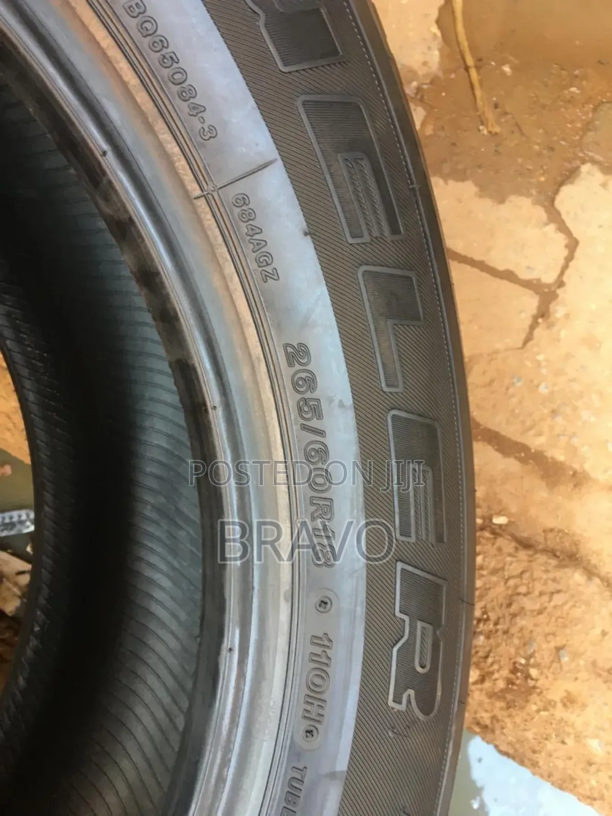 265/60r18 Bridgestone Tires.