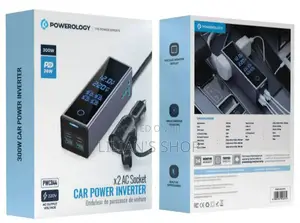 Powerology 2ac Socket Car Power Inverter