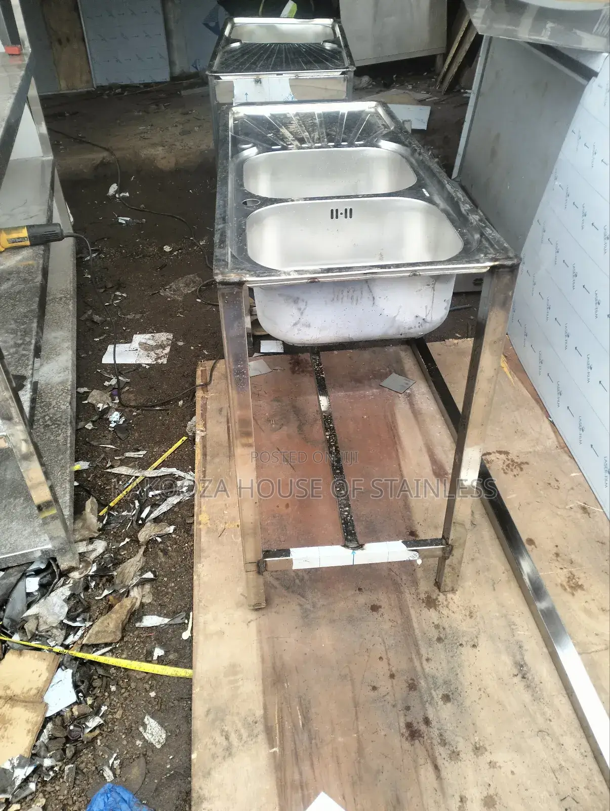 Stainless Steel Commercial Sink