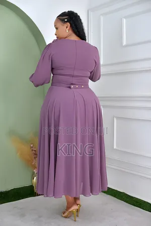 Fold Pleated Detail Dress