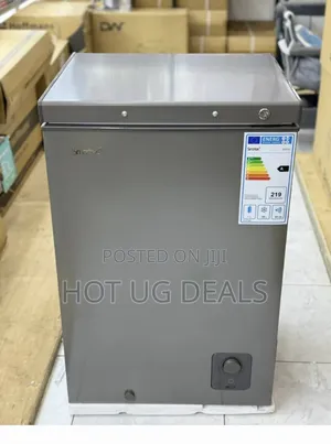 Smartec 130 Litres Deep Chest Freezer - Grey